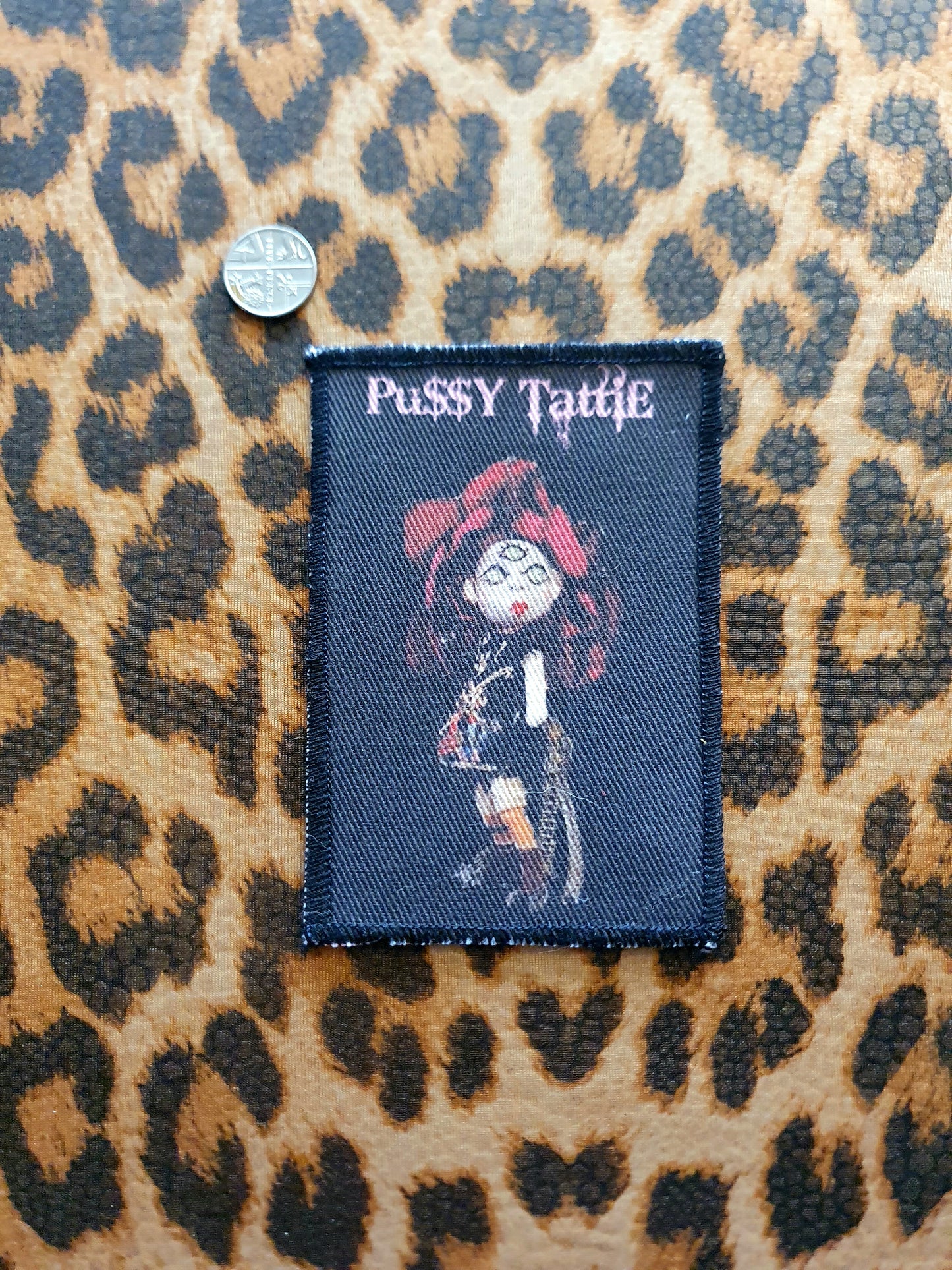 Fabric Patch Pussy Tattie Third eye matrix roseface doll patches sew it yourself