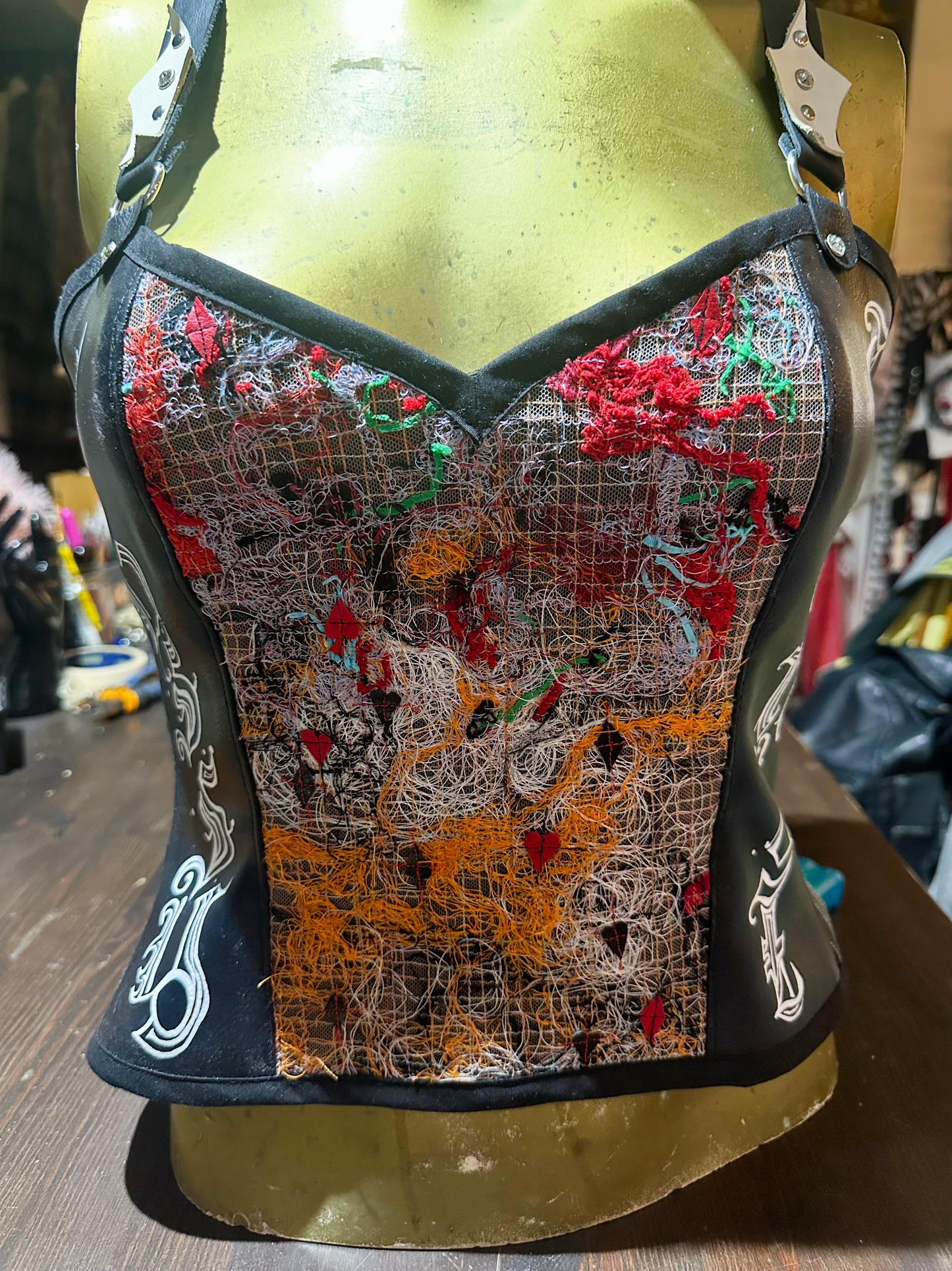 The Pussy Tattie - Black Corset