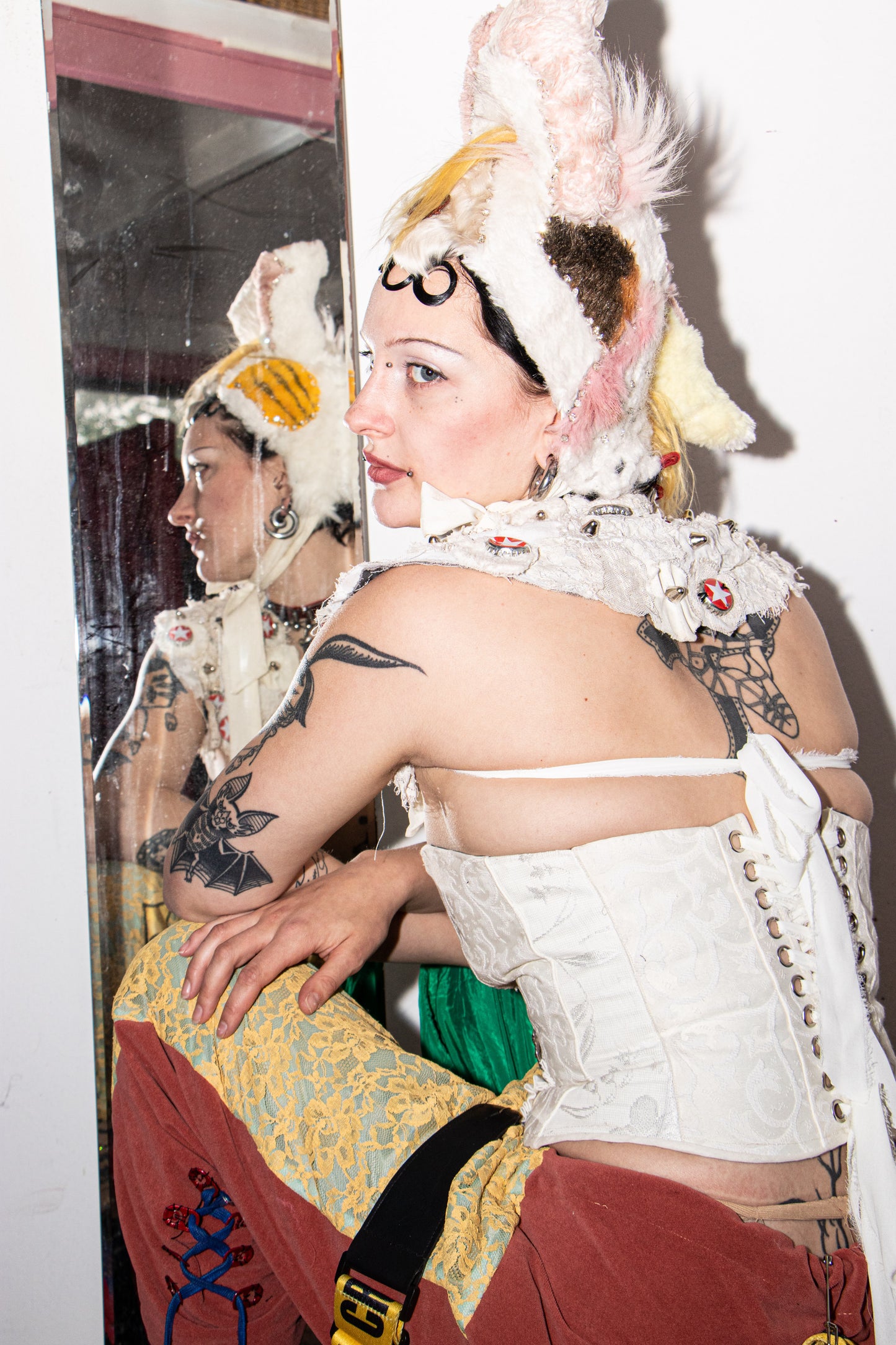 Pony Mutatee Furry Headpiece bonnet hat Pussy tattie