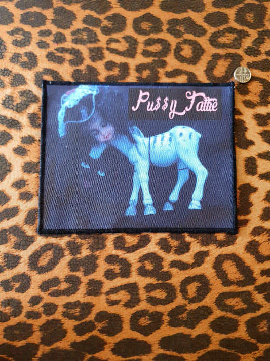 Fabric Patch Pussy Tattie dollface Pony patches sew it yourself