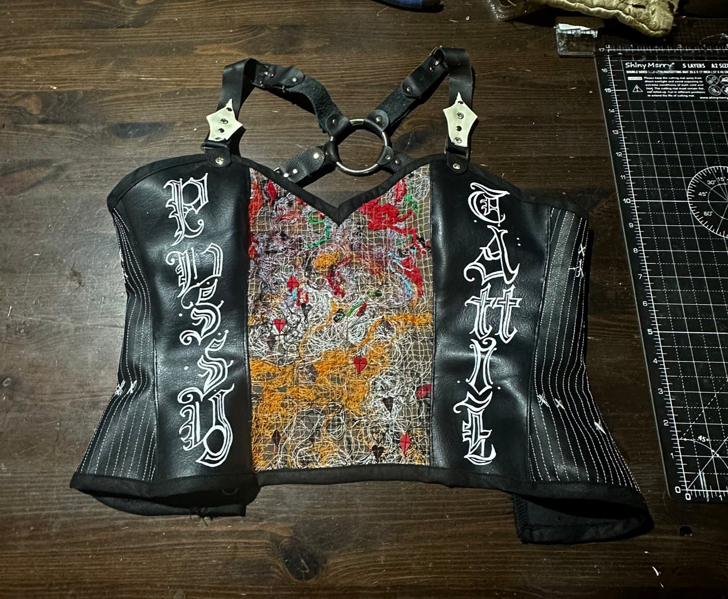 The Pussy Tattie - Black Corset