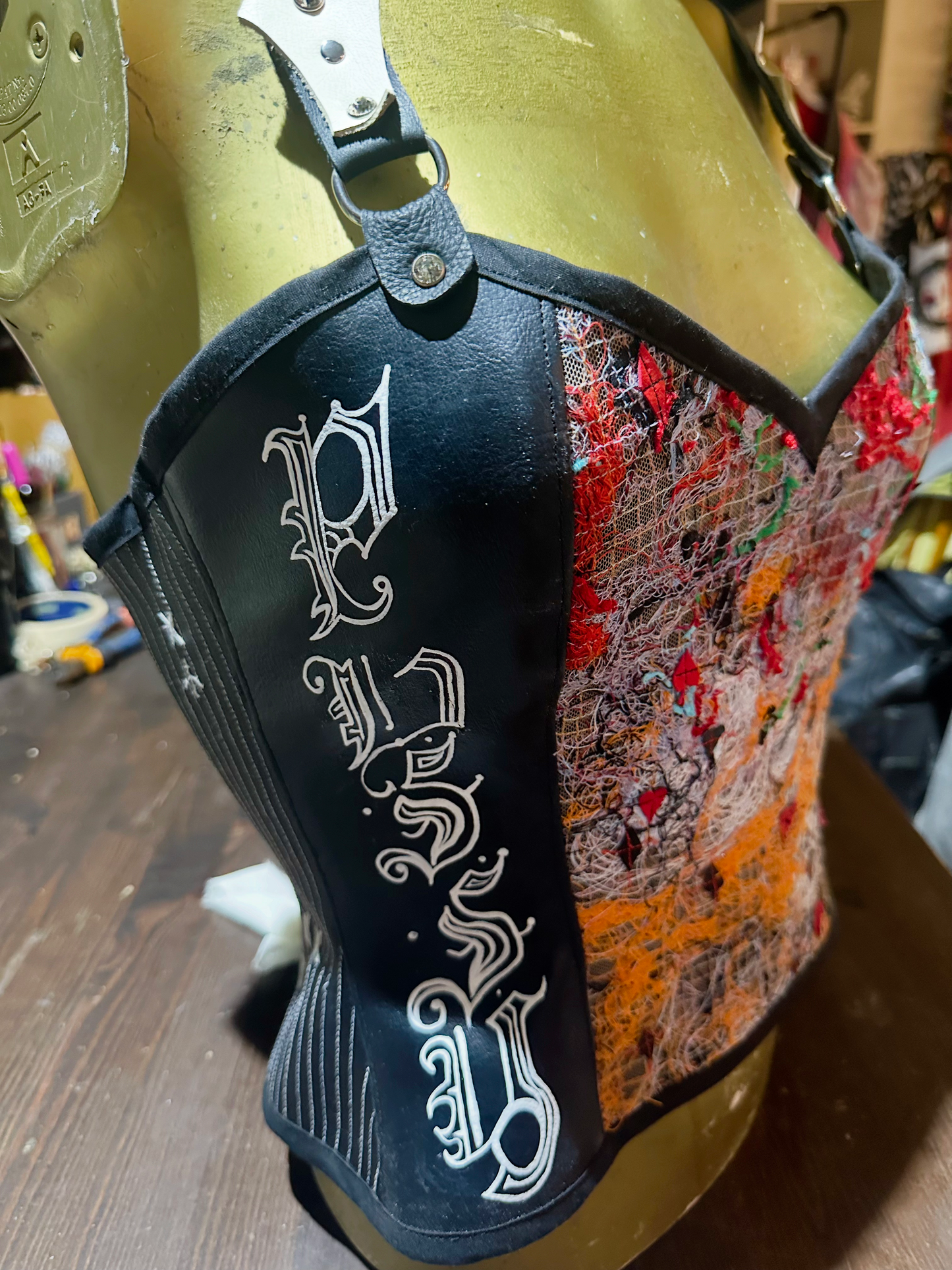 The Pussy Tattie - Black Corset