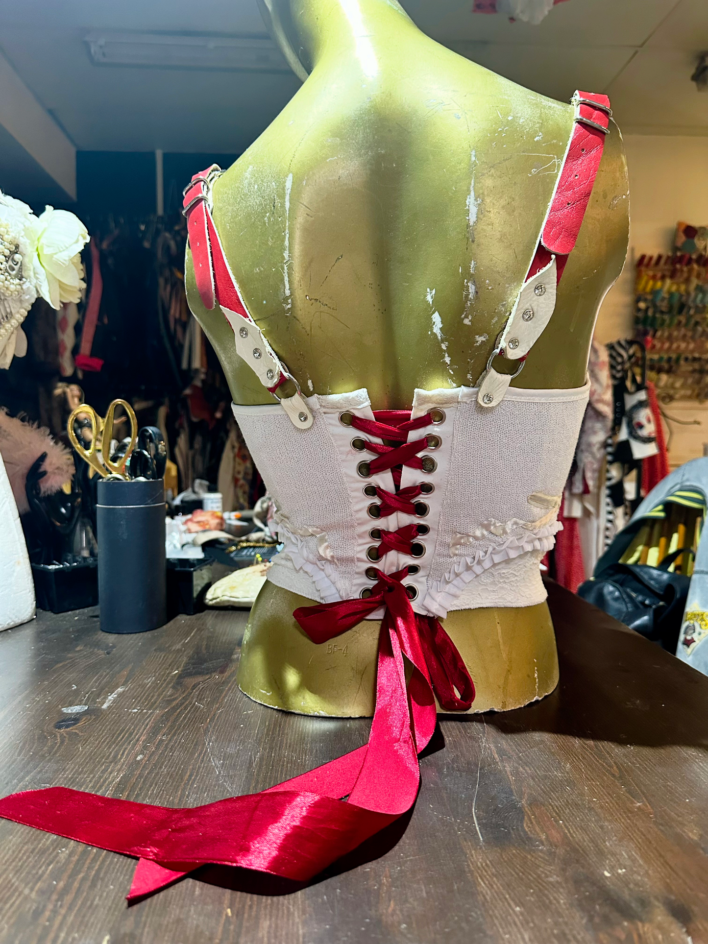 StarCap Lace Showgirl Top