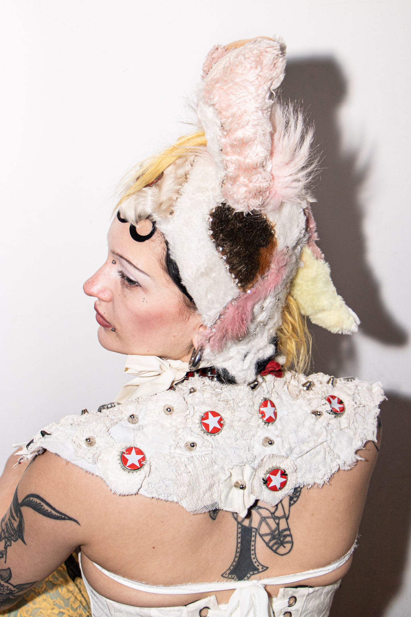 Pony Mutatee Furry Headpiece bonnet hat Pussy tattie