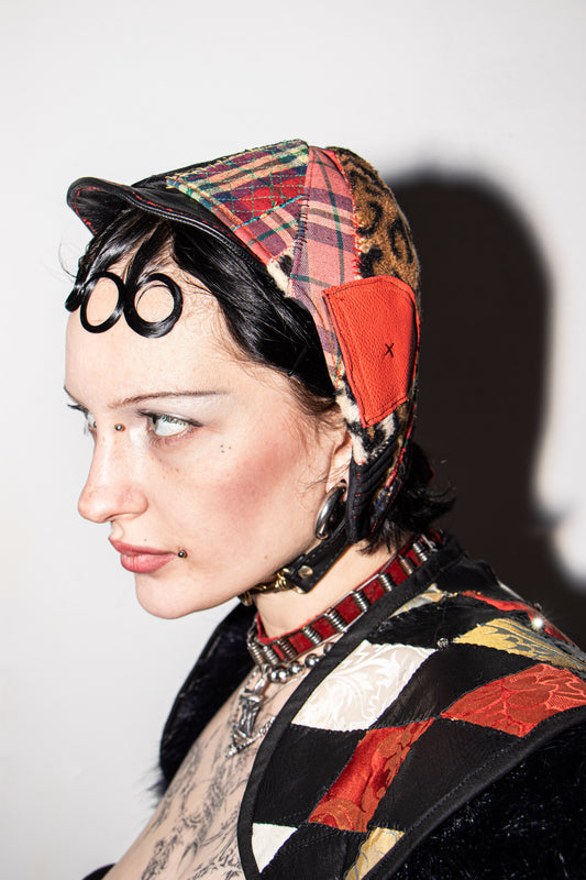 Tartan flying hat